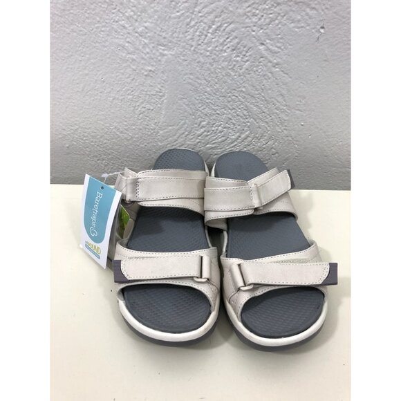 Baretraps Leella Faux Leather Slip In Slide Sandals Comfort - Picture 1 of 7